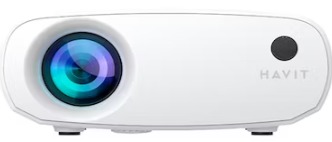 PROYECTOR MULTIMEDIA HAVIT PJ207 PRO BLANCO 110ANSI LUMENS 2.69”LCD ANDROID-TV,1080P WIFI HDMI, AV C 