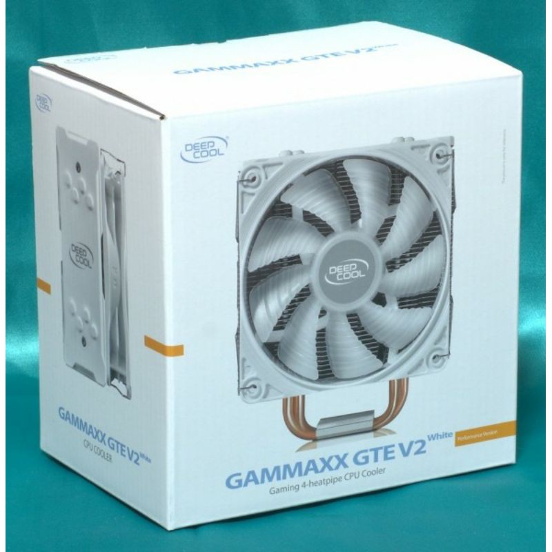 COOLER PROCESADOR GAMMAXX GTE V2, WHITE DEEPCOOL GAR: 6 MESES AREA 1
