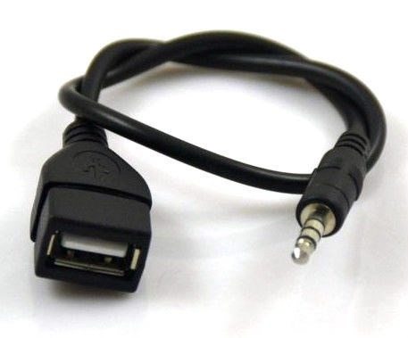 CABLES STEREO A USB HEMBRA NEGRO 1.5MTR 