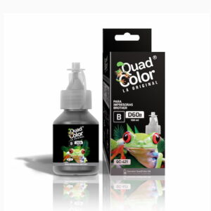 TINTA COMPATIBLE 100 ML NEGRO BROTHER QUAD COLOR QC-421
