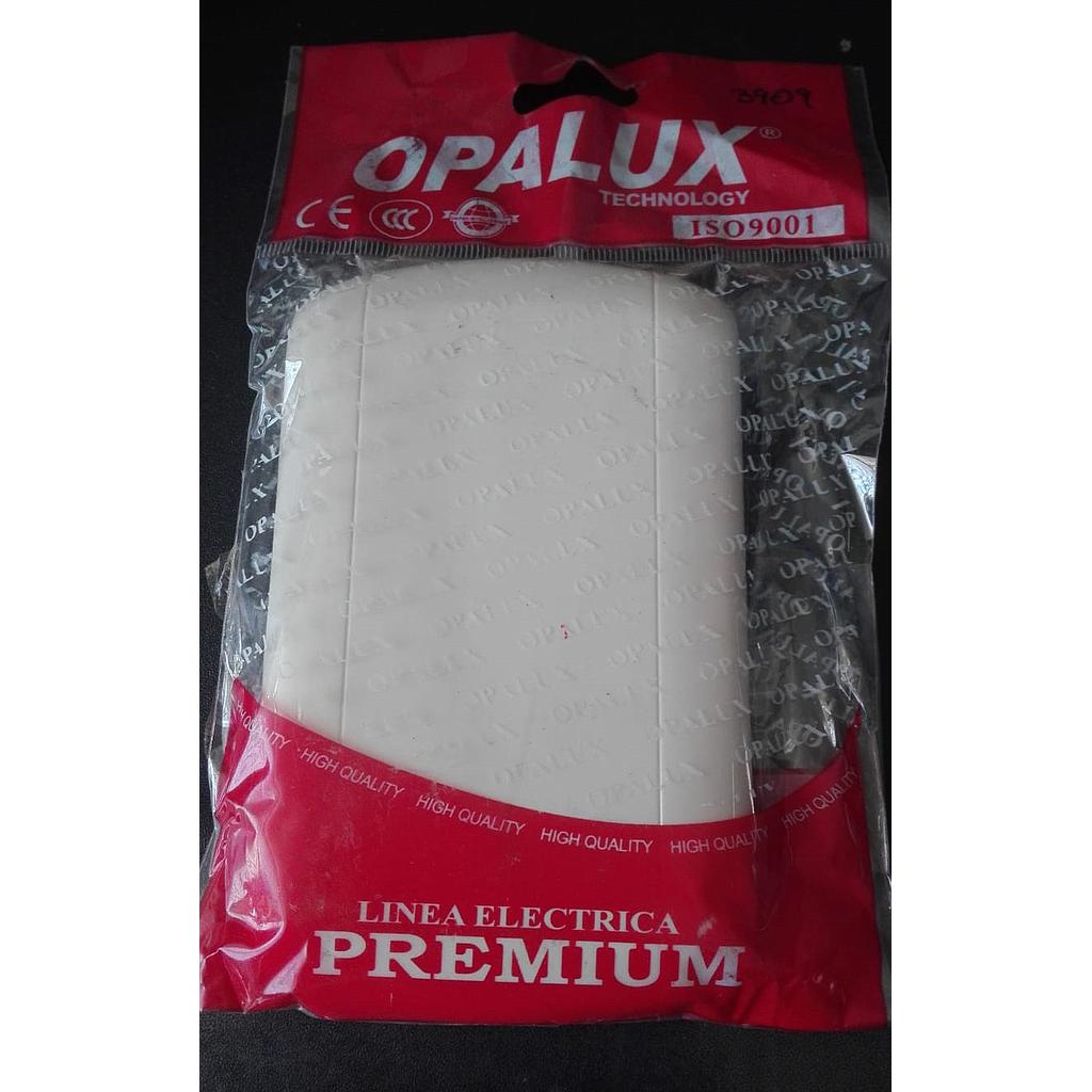 TAPA CIEGA EMPOTRABLE OPALUX COLOR CREMA C/TORNILLO CJ-200 LOCAL 5