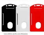 PORTAFOTOCHECK ACRILICO PESADA VERTICAL BLANCO AR-01072 TWINS  AREA 6