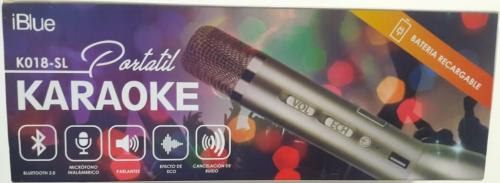 MICROFONO EXTERNO IBLUE  K018-SL BLUETHOOTH SPEAKER BATERIA RECARGABLE AREA 3