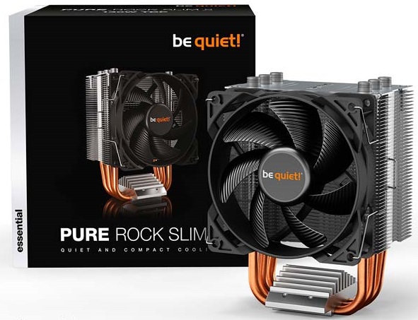 COOLER PROCESADOR PURE ROCK SLIM2 ESSENTIAL 130W BE QUIET 