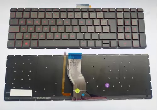 TECLADO HP 15-DH OMEN GAMING L/ROJO ILUMINADO GAR: 03 MESES