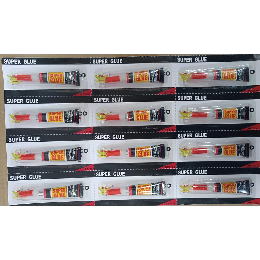 PEGAMENTO INSTANTANEO SUPER GLUE 3gramos