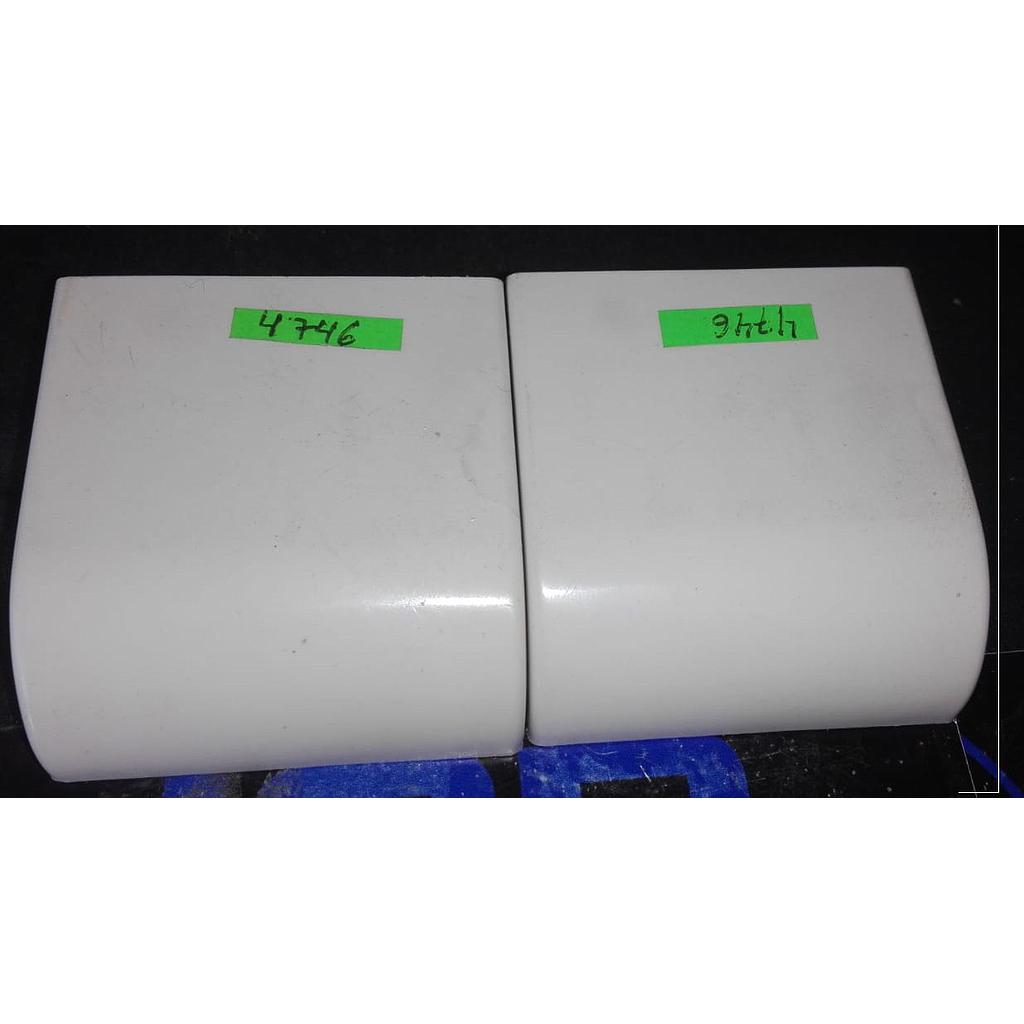 CANALETA ACCESORIO TAPA FINAL 60 X22 BLANCO SATRA