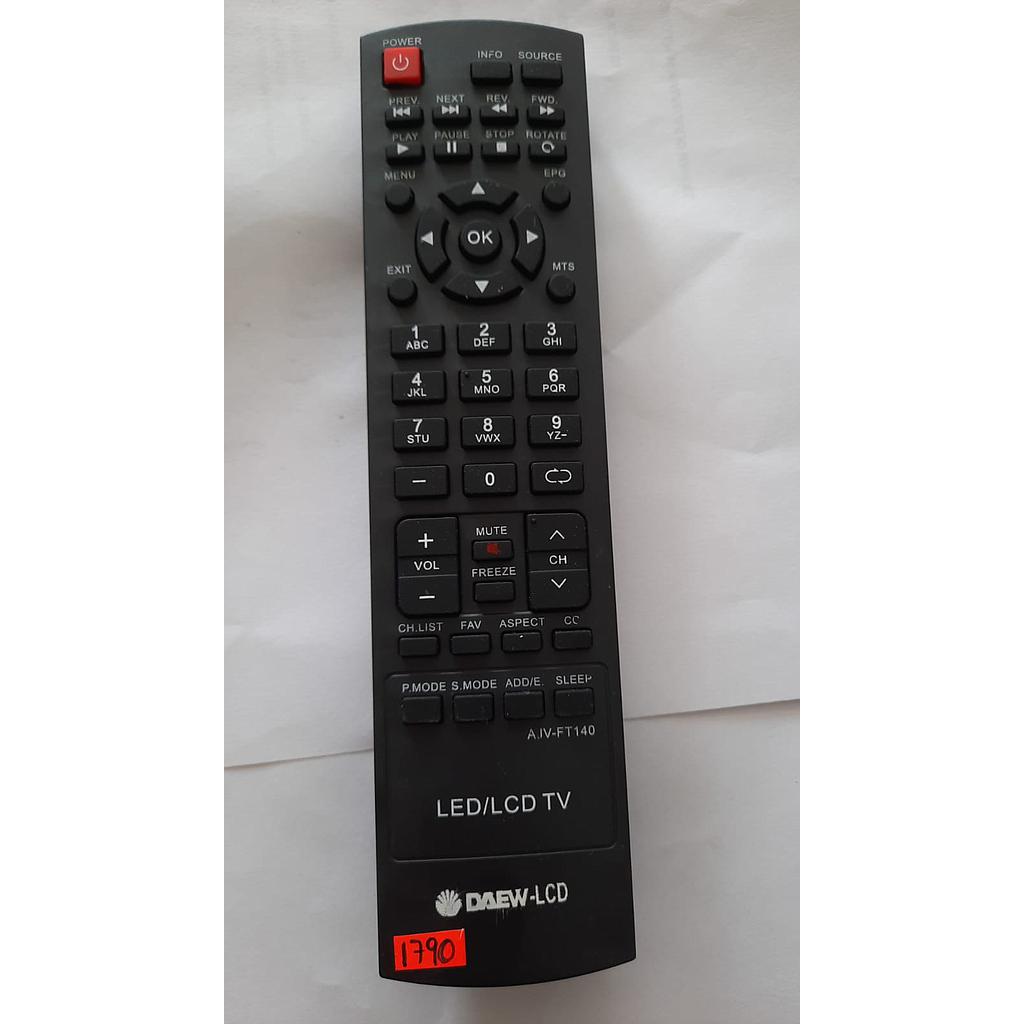 CONTROL REMOTO DAEW 1790 AREA 1 