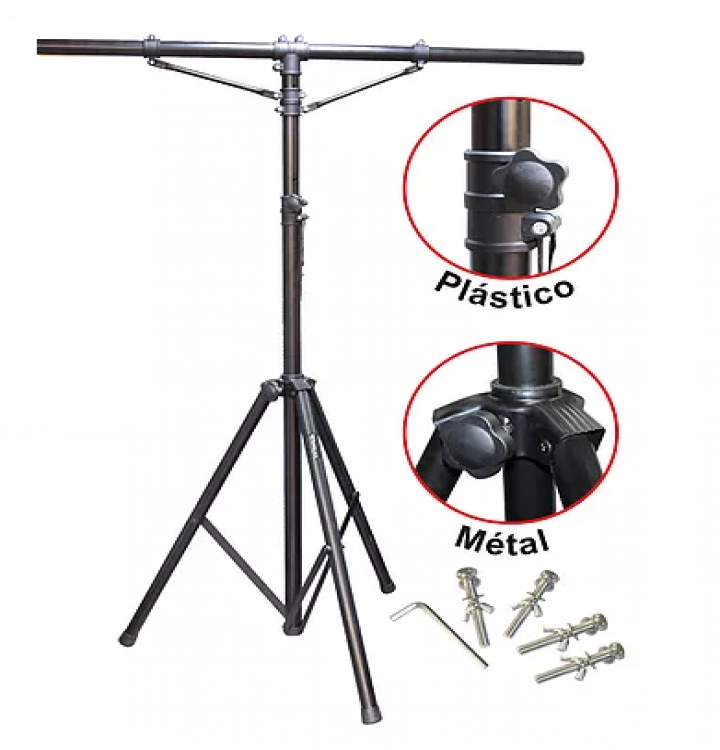 PEDESTAL PROFESIONAL PARA LUMINARIA 60 KGS BT-553