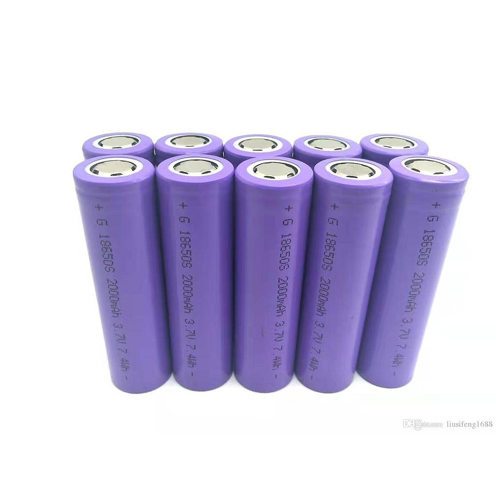 PILA BATERIA RECARGABLE LI-ION 3.7V 2000MAH ICR18650-2000 OPALUX AREA 6