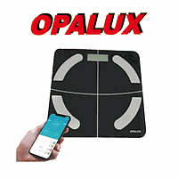 BALANZA OP-F60 ELECTRONICA COLORES BLUETOOTH OPALUX GAR: 3 MESES LOCAL5