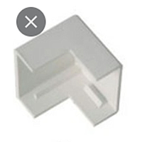 CANALETA ACCESORIO REDUCTOR 24X14 BLANCO SATRA