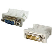 ADAPTADOR DVI MACHO A VGA 15p HEMBRA 24+1 