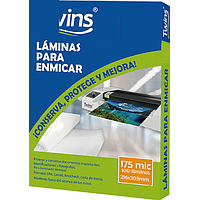 MICA P/ENMICADO A3 DE 175MC(X100 PIEZAS) AR-00493 TWINS AREA 6