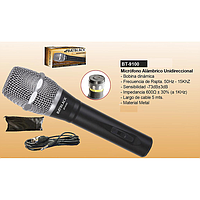 MICROFONO EXTERNO ALAMBRICO UNI DIRECCIONAL BT-9100 BATBLACK GAR:NO APLICA AREA 3