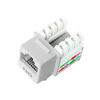 JACK RJ45 CAT6E BLANCO