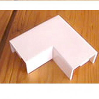 CANALETA ACCESORIO CURVA PLANA 15X10 BLANCO SATRA