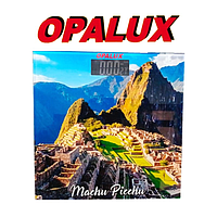 BALANZA ELECTRICA CON DISEÑO 180 KILOS ULTRA SLIM OP-1604AQP/CJA10 OPALUX GAR: 3 MESES